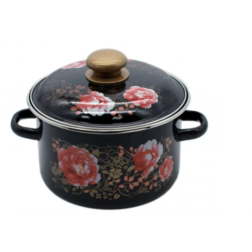 Кастрюля эм. 4,0л цил. 